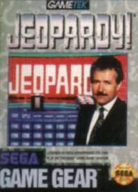 Jeopardy Sega Game Gear US box art